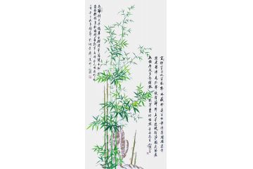 李炳武花鸟画新品《竹》