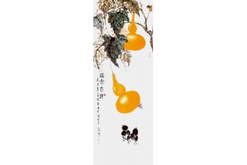 李炳武花鸟画新品《葫芦》