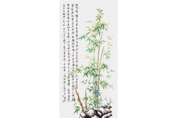 李炳武写意国画竹子作品《竹子》