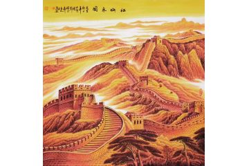 金长城 张月岗老师新品力作长城《江山永固》