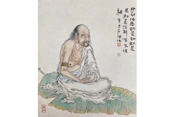 石僧精品人物画《应如是生清净心》