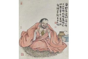 石僧精品人物画《当知是人》