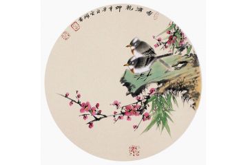 高云鹏老师新品花鸟画力作《香满乾坤》