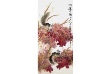 实力派画家 张谦新品力作《鸿运当头》