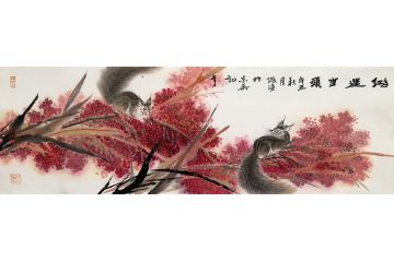 实力派画家 张谦老师新品力作《鸿运当头》