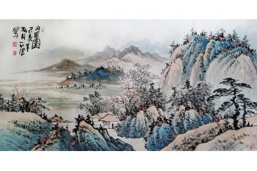 姜国华老师新品力作《山居图》