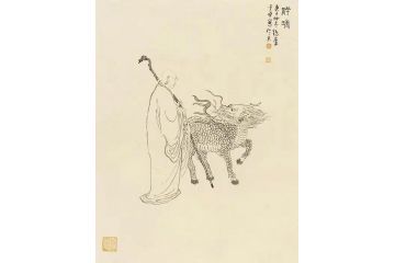 李亚新品人物画力作《祥瑞》