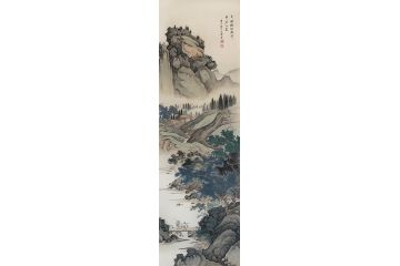 山东省美协会员 王刚新品力作《小小板桥斜路深》