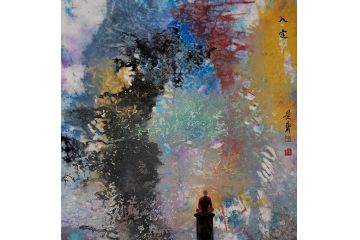 刘景齐老师最新风景画力作《入定》