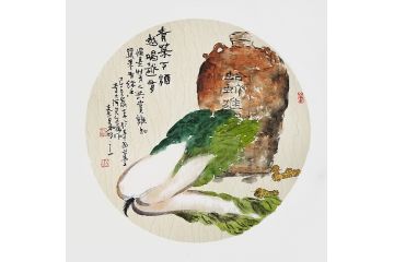 秦易新品力作花鸟画新品《穷款》