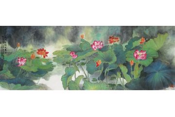 秦易新品力作花鸟画新品《穷款》