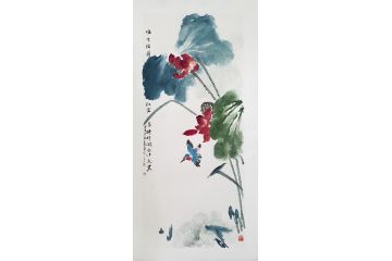 秦易新品力作花鸟画新品《穷款》
