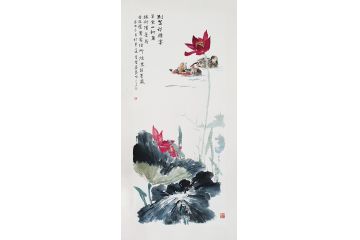 秦易新品力作花鸟画新品《穷款》