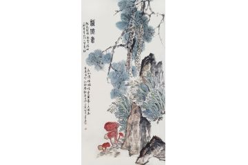 秦易新品力作花鸟画新品《穷款》