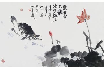 秦易新品力作花鸟画新品《穷款》