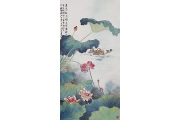 秦易新品力作花鸟画新品《穷款》