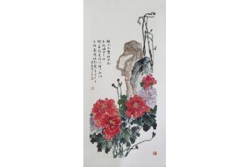 秦易新品力作花鸟画新品《穷款》