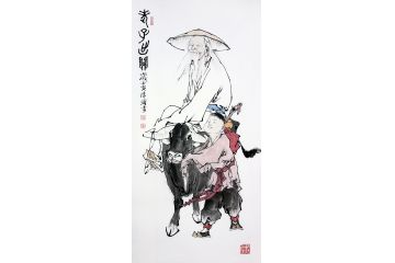 中美协会员王津浦作品《归来》