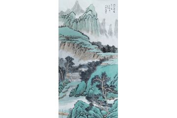 江苏美协会员王世银新品山水画《了无车马到山家》