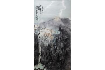 【收藏精品】“双会员”辛有芳山水画作品《敢叫山岳换新颜》