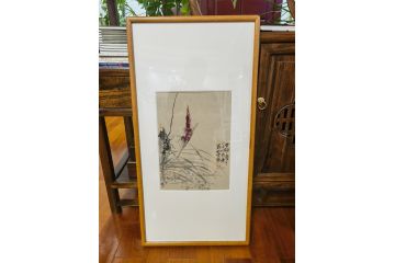 中美协画家辛有芳新品花鸟画《姹紫》
