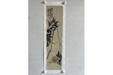 中美协画家辛有芳新品花鸟画《硕果》