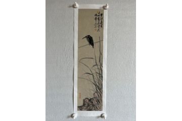 中美协画家辛有芳新品花鸟画《静思》