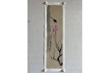 中美协画家辛有芳新品花鸟画《寻芳》