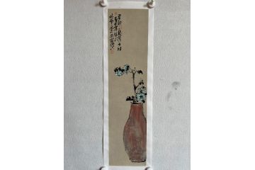 中美协画家辛有芳新品花鸟画《清雅》