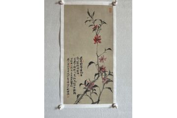 中美协画家辛有芳新品花鸟画《新妆》