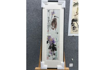 中美协当代大家郜凌民花鸟画笔墨《野香入梦》