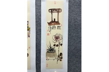 中美协当代大家郜凌民花鸟画笔墨《春韵》