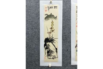 中美协当代大家郜凌民花鸟画笔墨《幽品》