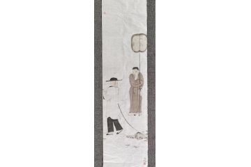 当代艺术家意笔字画创始人马骏中国画《凉夏》