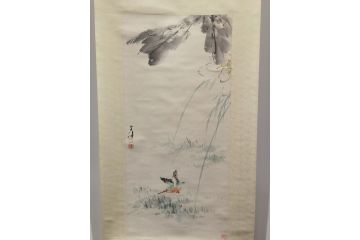 当代实力派名家王雪涛花鸟画图《青鸟》